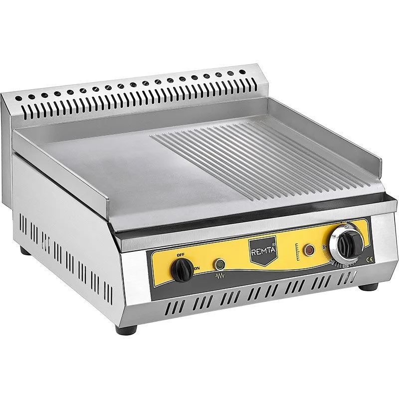 50 cm Pleyt Yarı Oluklu Izgara Elektrikli