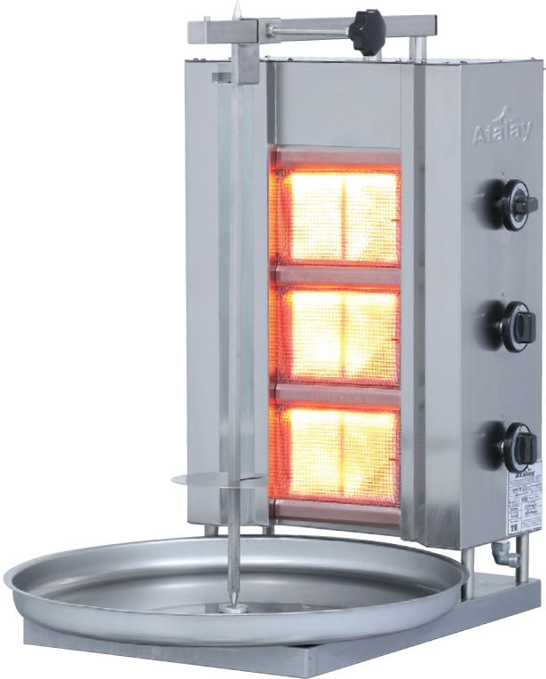 Doner Machine with Gas